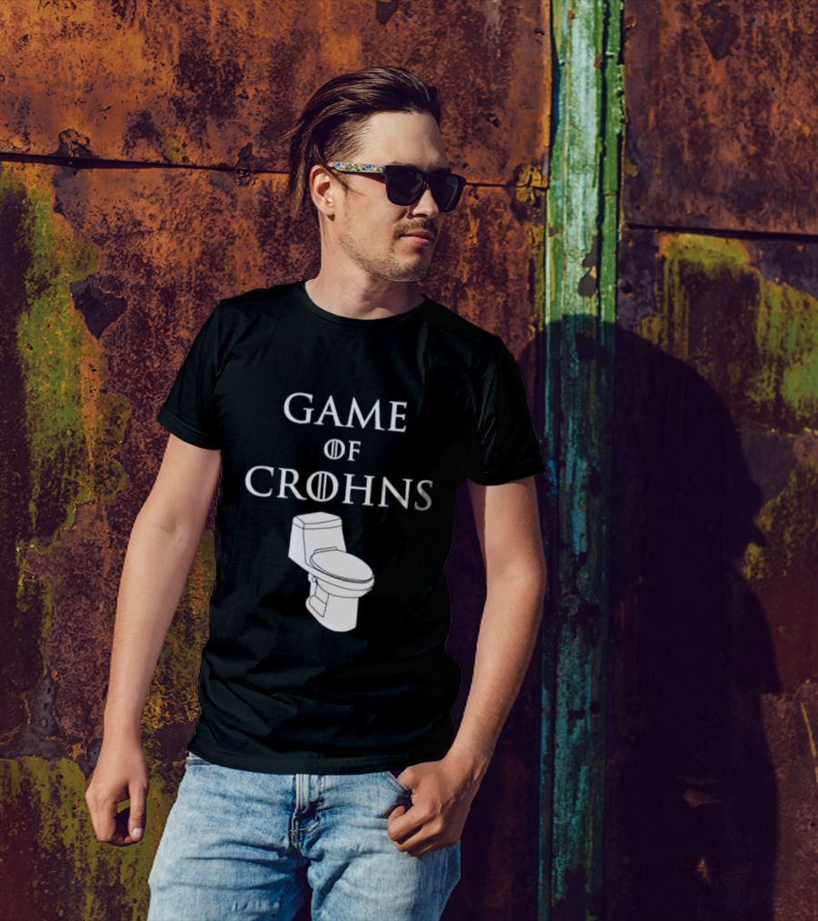 Game Of Crohns Toilet Throne T-Shirt