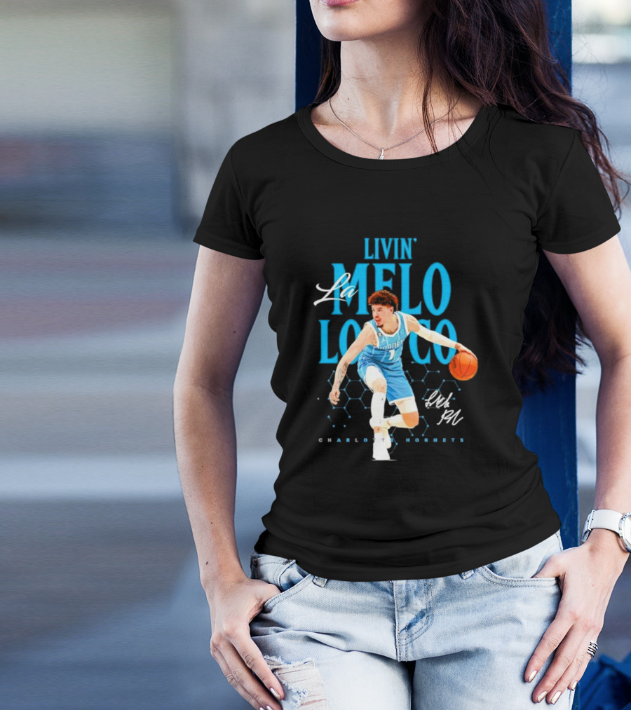 Livin' La Melo Loco Charlotte Hornets Signature T-Shirt