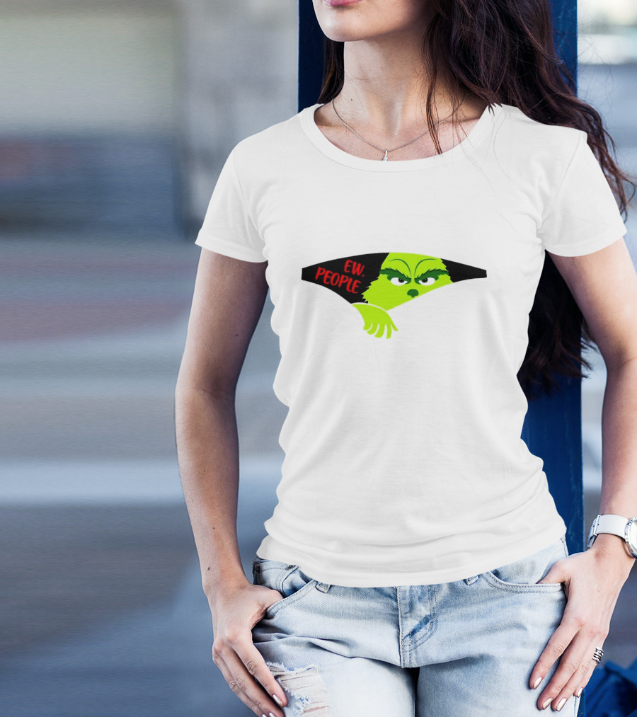Grich EW People Christmas Green Character T-Shirt