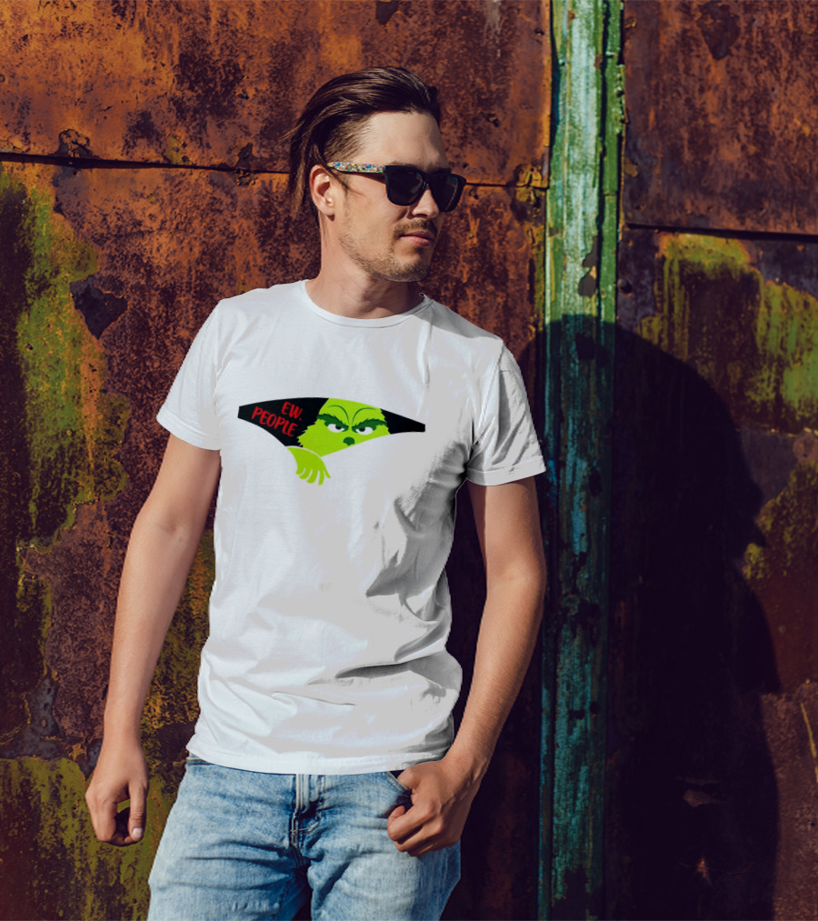 Grich EW People Christmas Green Character T-Shirt