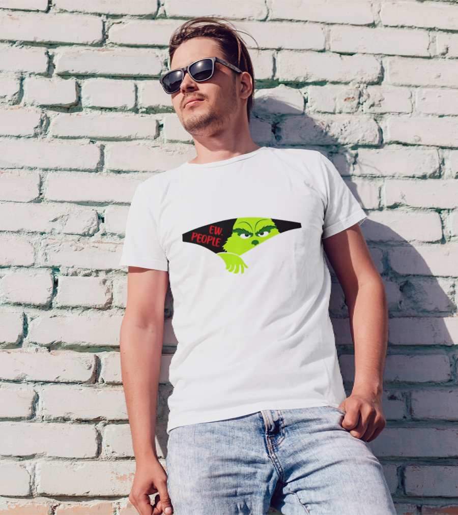 Grich EW People Christmas Green Character T-Shirt