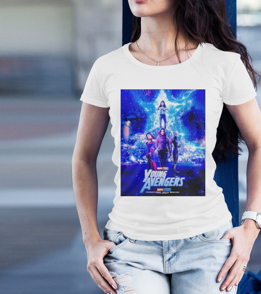 Marvel Studios Young Avengers Assemble Experience IMAX Coming Soon T-Shirt
