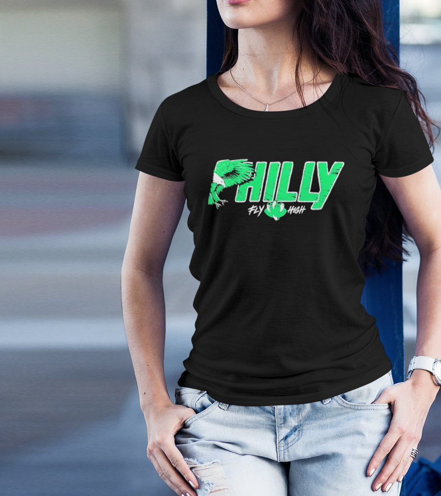 Philly Fly High Football Eagle T-Shirt