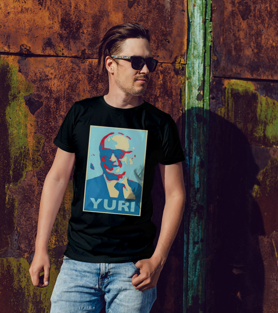 Yuri Bezmenov Portrait Iconic T-Shirt