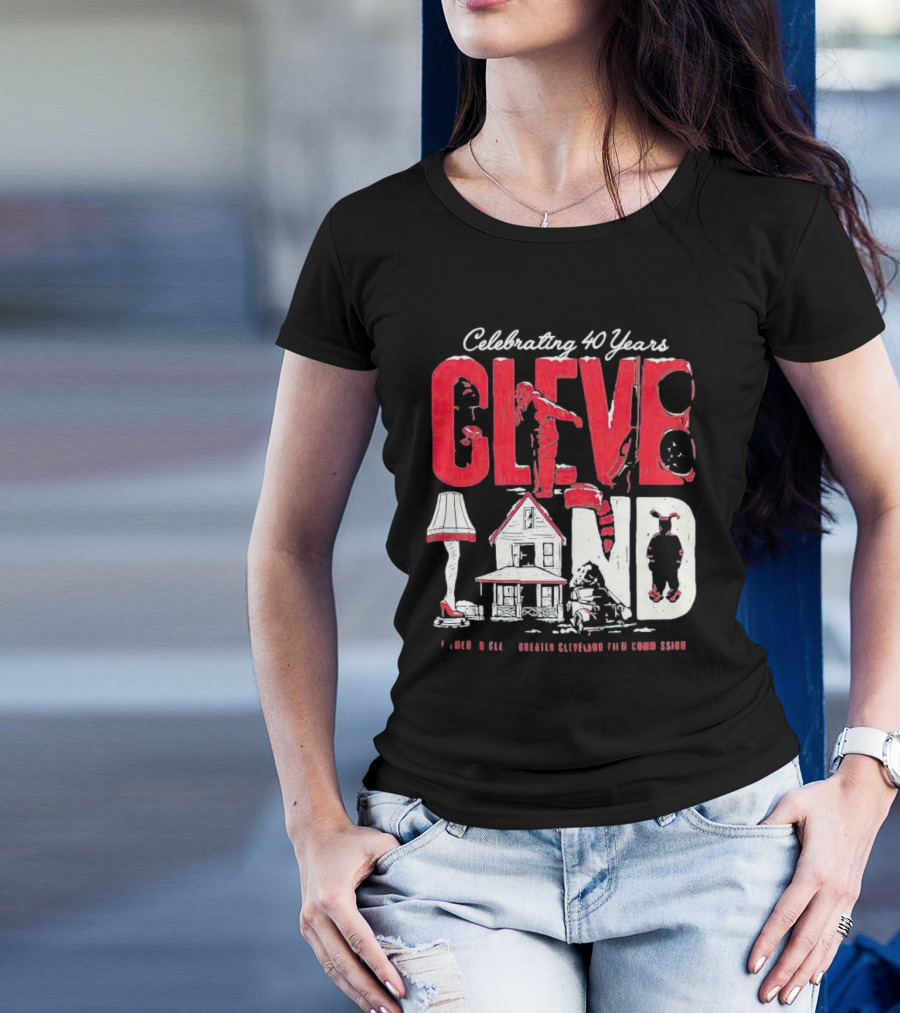 Celebrating 40 Years Cleveland Greater Cleveland Film Commission T-Shirt