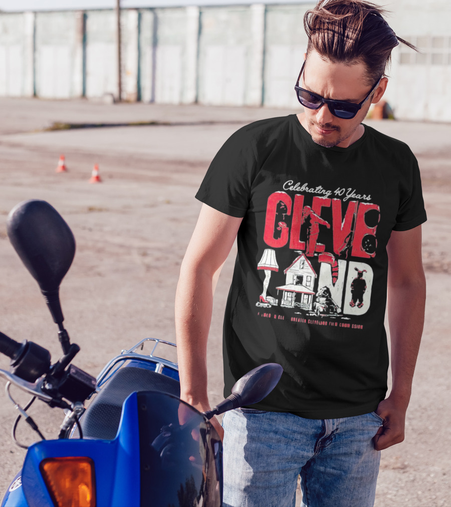 Celebrating 40 Years Cleveland Greater Cleveland Film Commission T-Shirt