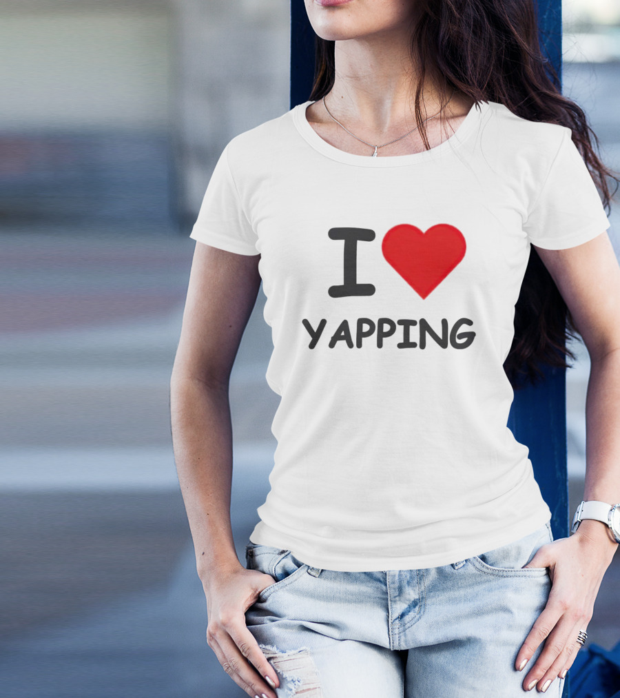 I Heart Yapping Enthusiast Passion T-Shirt