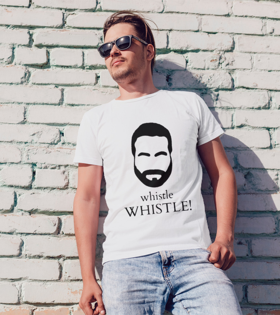Whistle Whistle Roy Kent Bearded T-Shirt