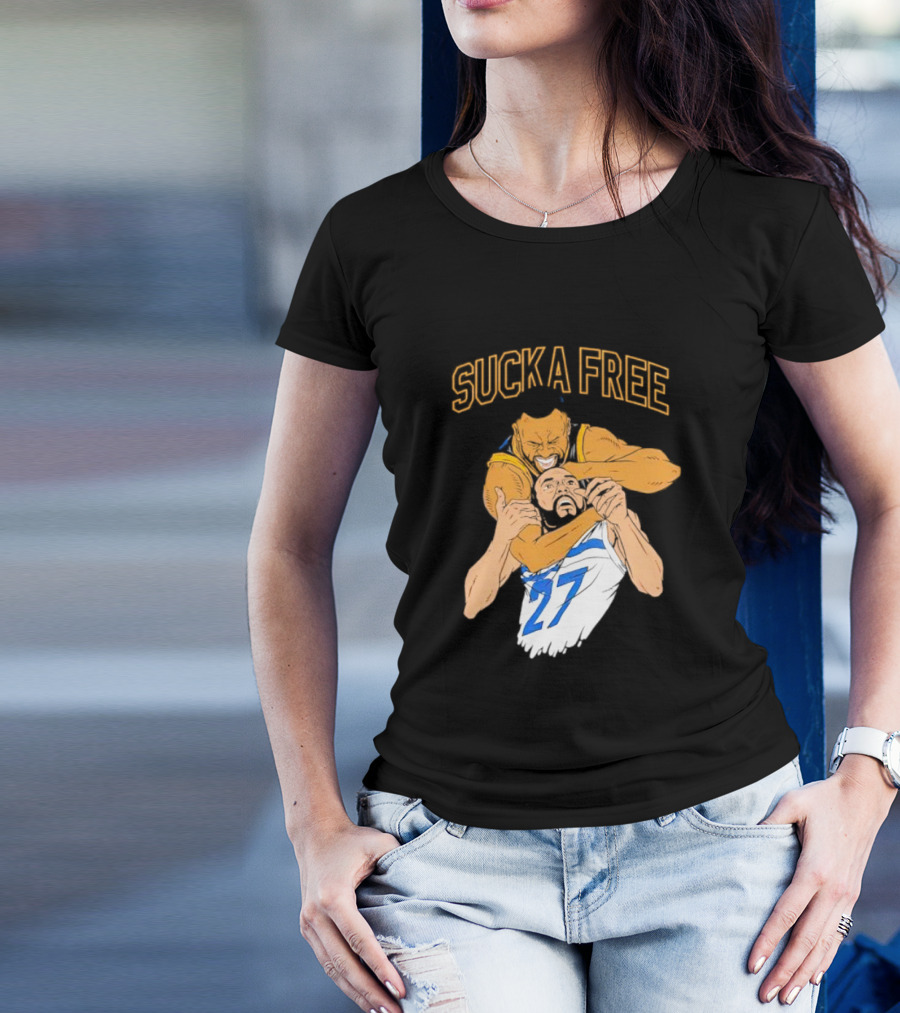 SUCKA FREE Dray Physical Play Basketball Meme T-Shirt