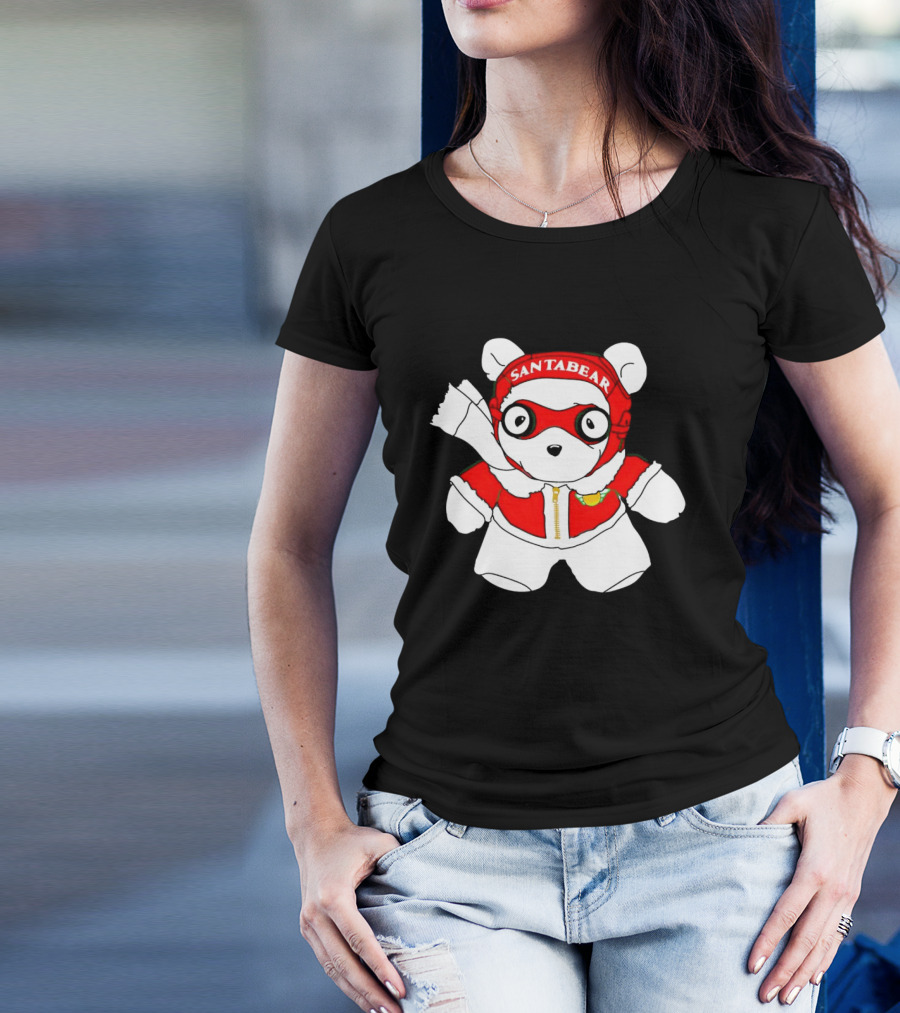 Santa Bear Aviator Christmas Minnesota T-Shirt