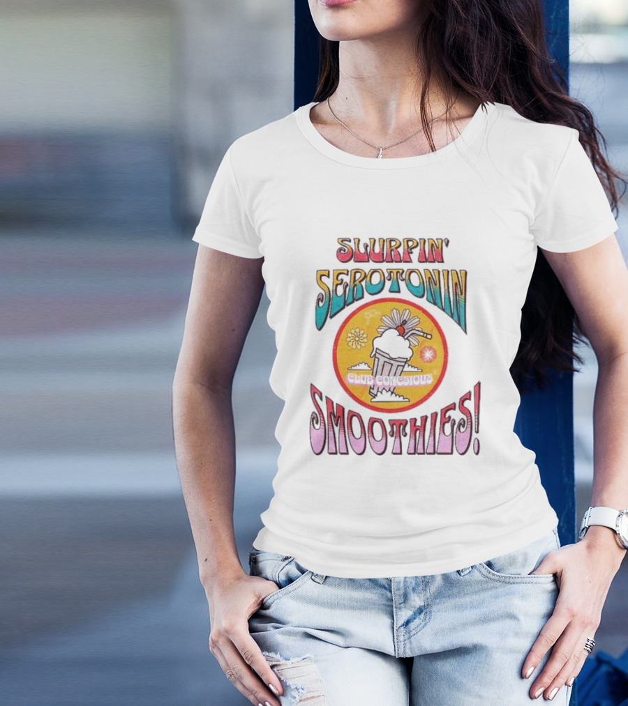 SLURPIN' SEROTONIN SMOOTHIES DELICIOUS T-Shirt