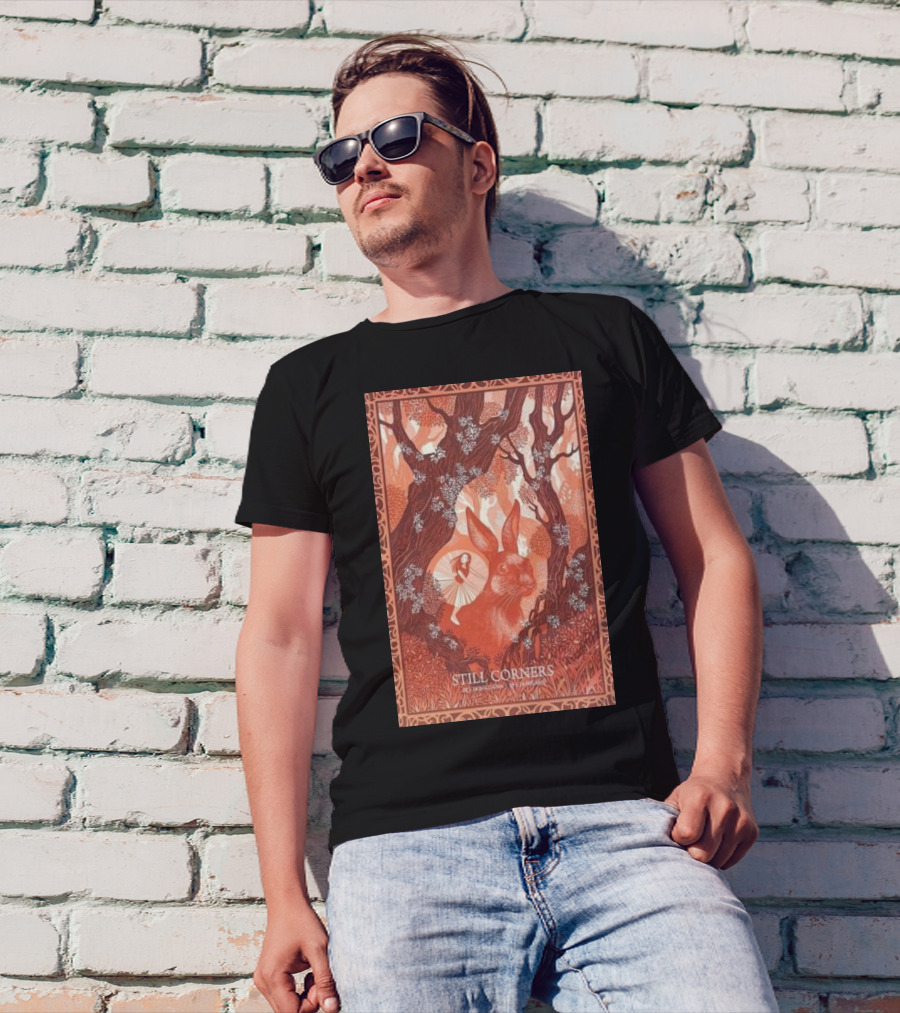 Still Corners May 28-29 McMenamins Crystal Ballroom 2013 Concert T-Shirt