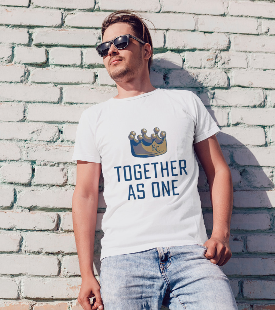 Together As One KC Crown Baseball T-Shirt