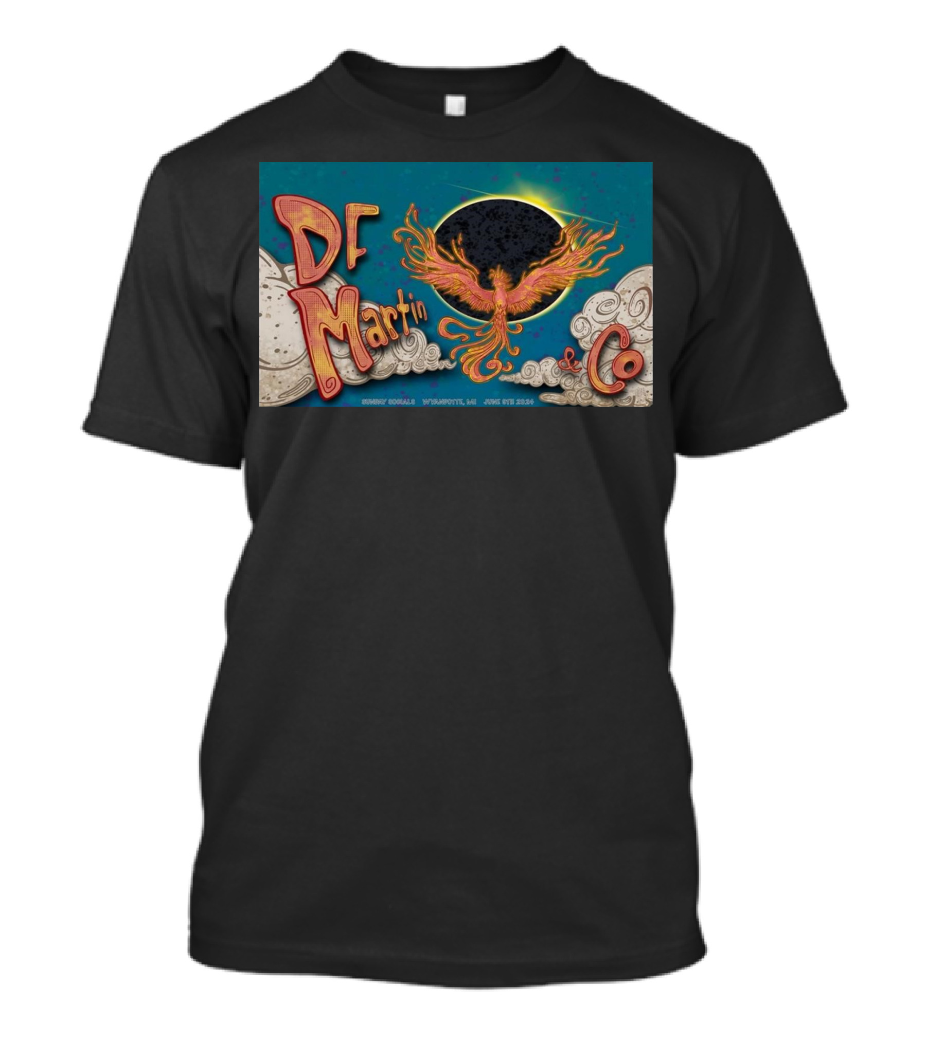 DF Martin And Co June 9 2024 Wyandotte MI Smokey Douglas T-Shirt