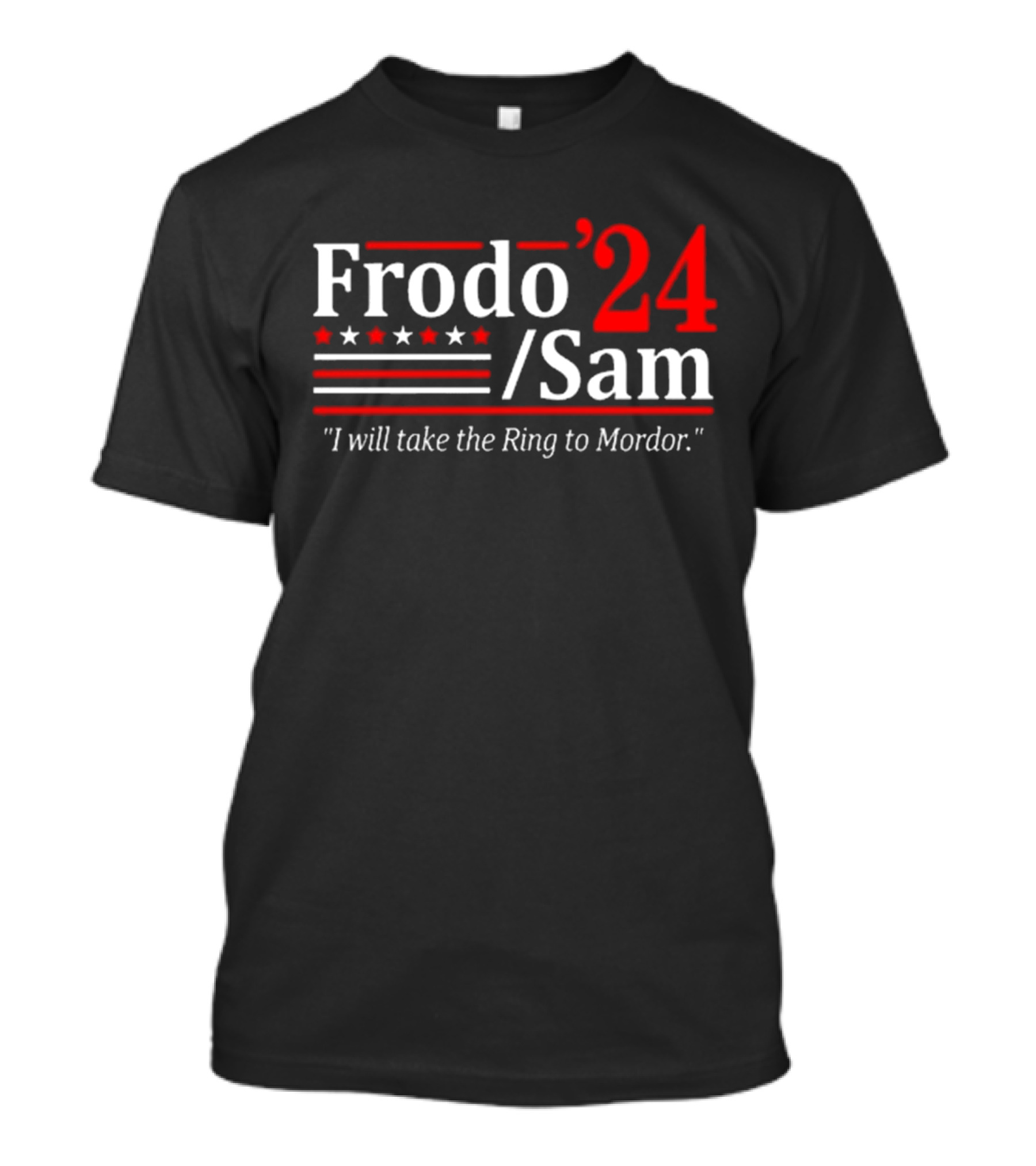 Frodo Sam 2024 I Will Take The Ring To Mordor T-Shirt