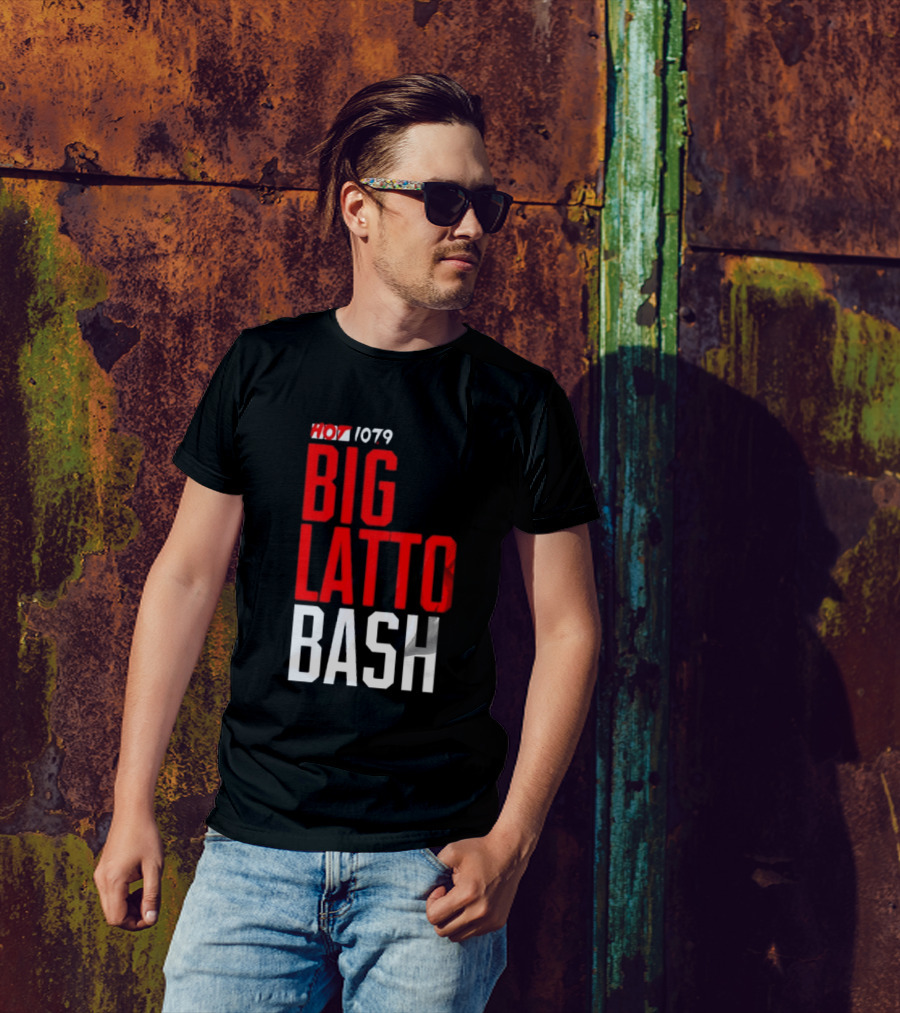 Hot 1079 Big Latto Bash Event Promotion T-Shirt