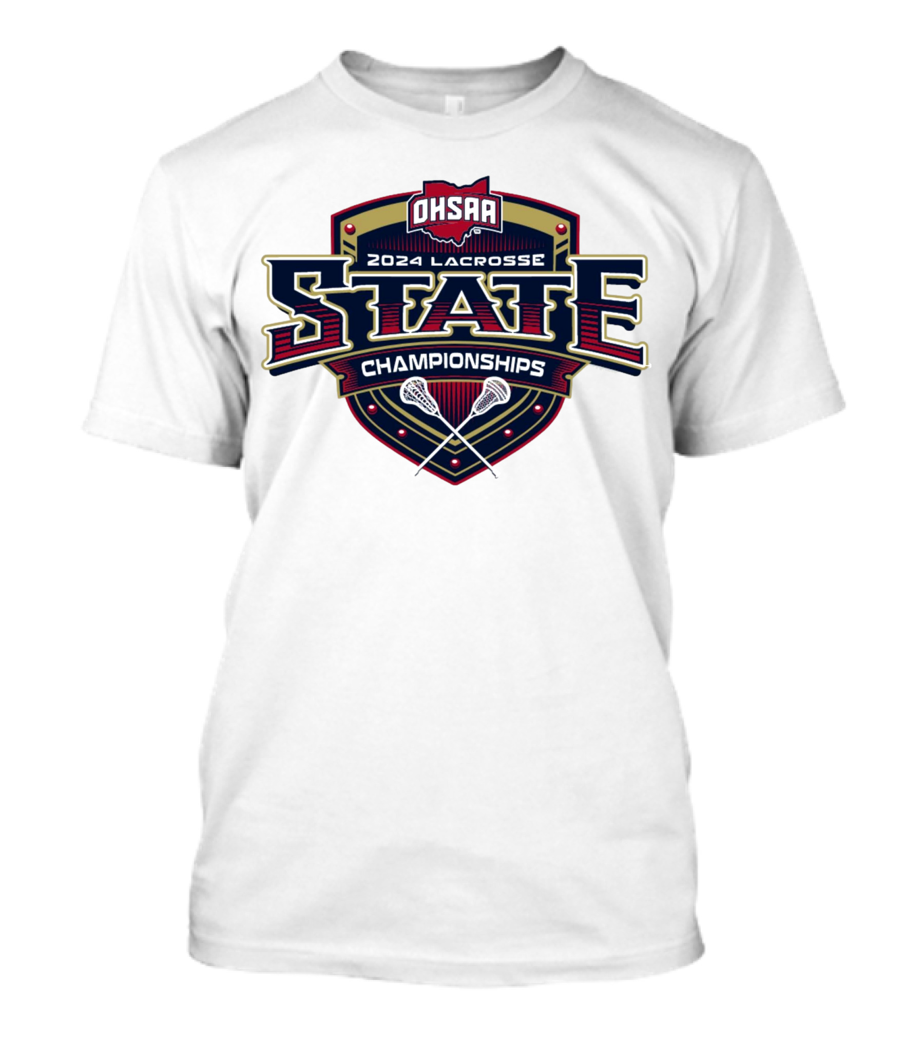 OHSAA 2024 Lacrosse State Championships T-Shirt