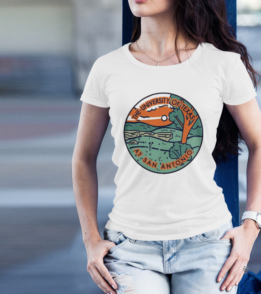 Orange UTSA Roadrunners Scenic The University Of Texas At San Antonio Comfort Colors T-Shirt