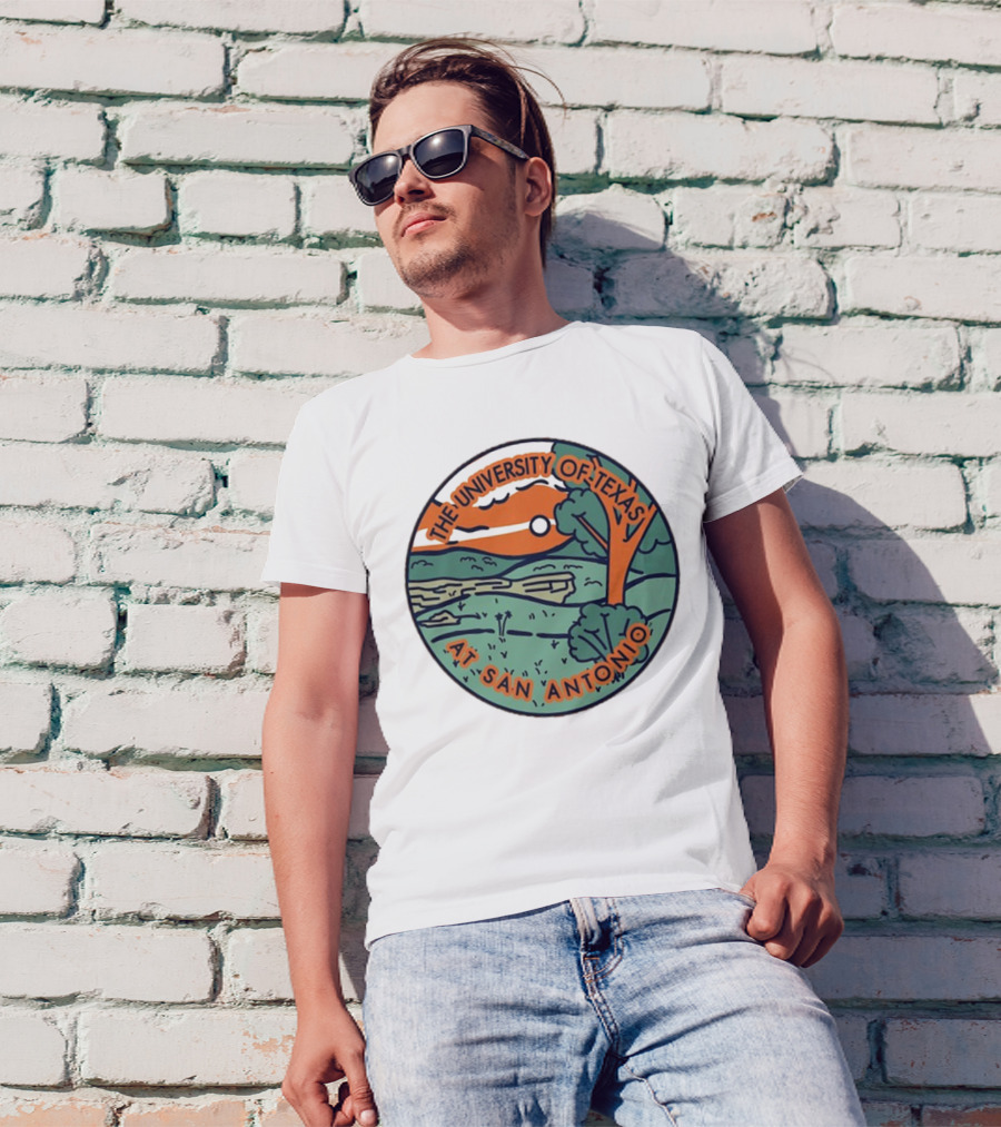 Orange UTSA Roadrunners Scenic The University Of Texas At San Antonio Comfort Colors T-Shirt