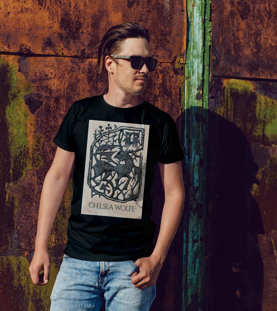 Chelsea Wolfe Hellfest 2024 Ornate Mythical Beast T-Shirt