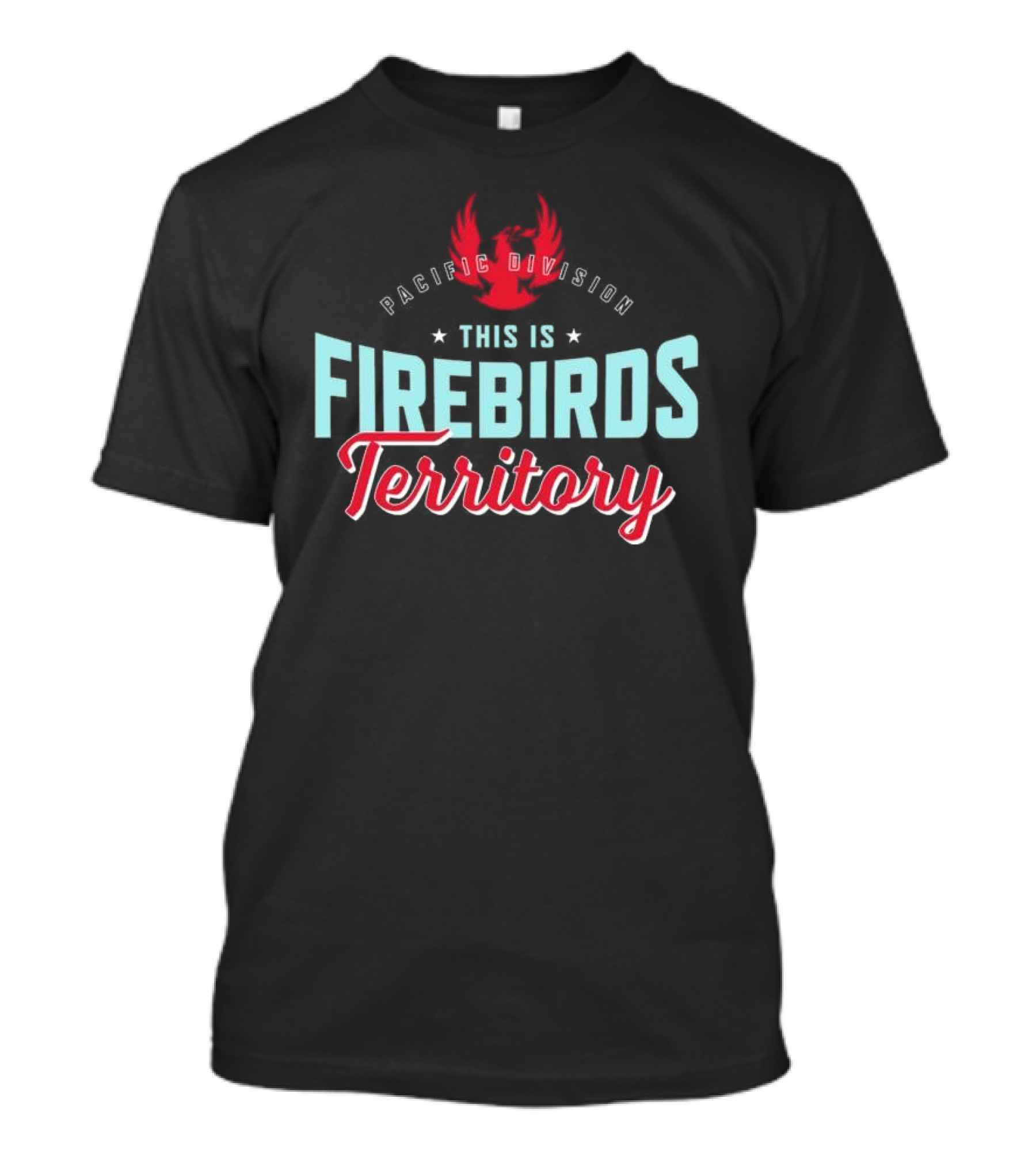 Coachella Valley Firebirds This Is Firebirds Pacific Division Territory 2024 Playoffs T-Shirt