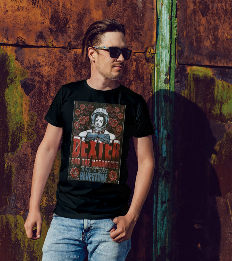 Dexter And The Moonrocks With Special Guest Edgehill June 14 2024 Bluestone T-Shirt