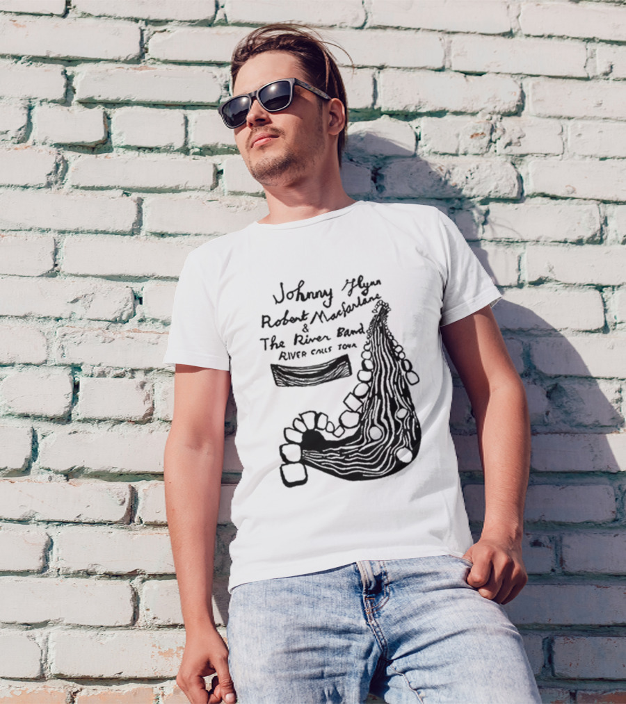 Johnny Flynn Robert Macfarlane And The River Band River Calls Tour T-Shirt