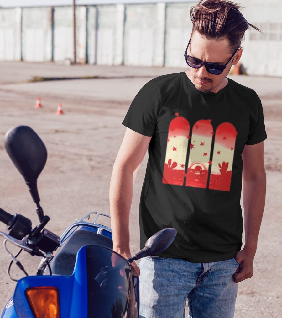 Louis Tomlinson The Away From Home Festival Mexico 2024 With Arches And Cacti T-Shirt