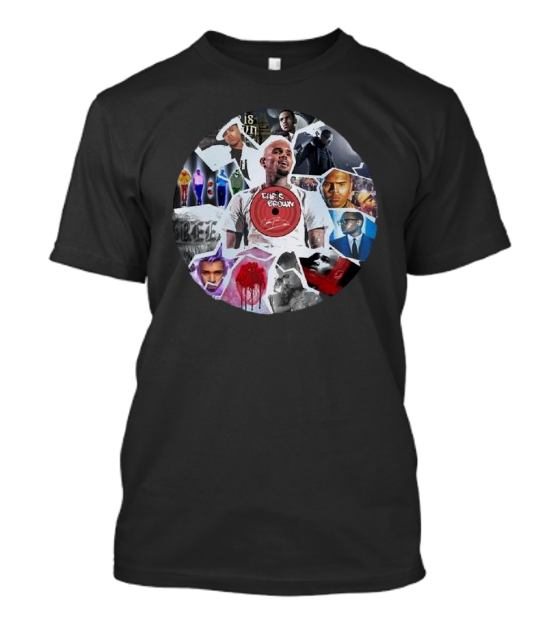 Chris Brown 11 11 Tour Collage T-Shirt