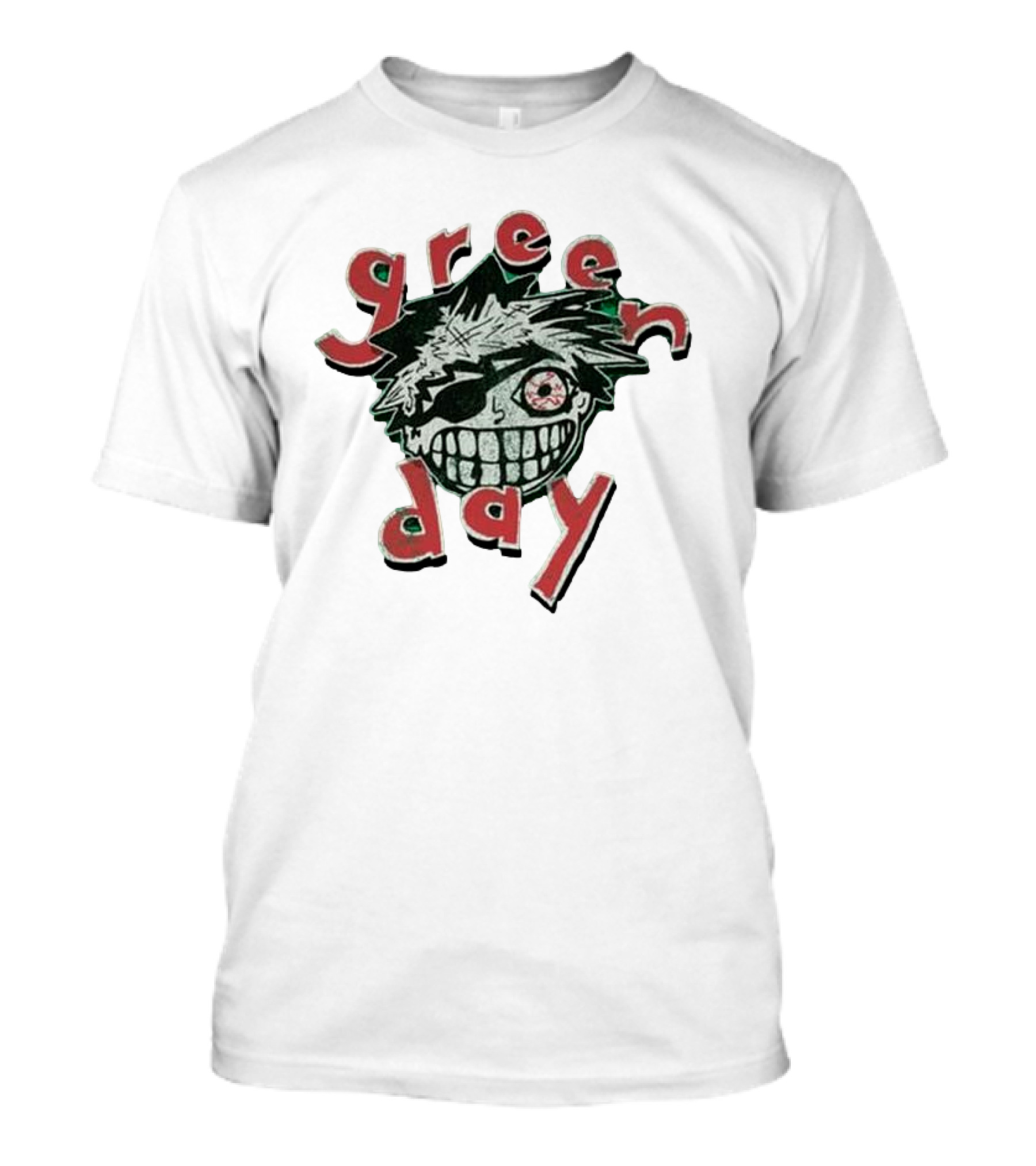 Green Day 2024 The Saviors Tour Grinning Skull Pirate T-Shirt