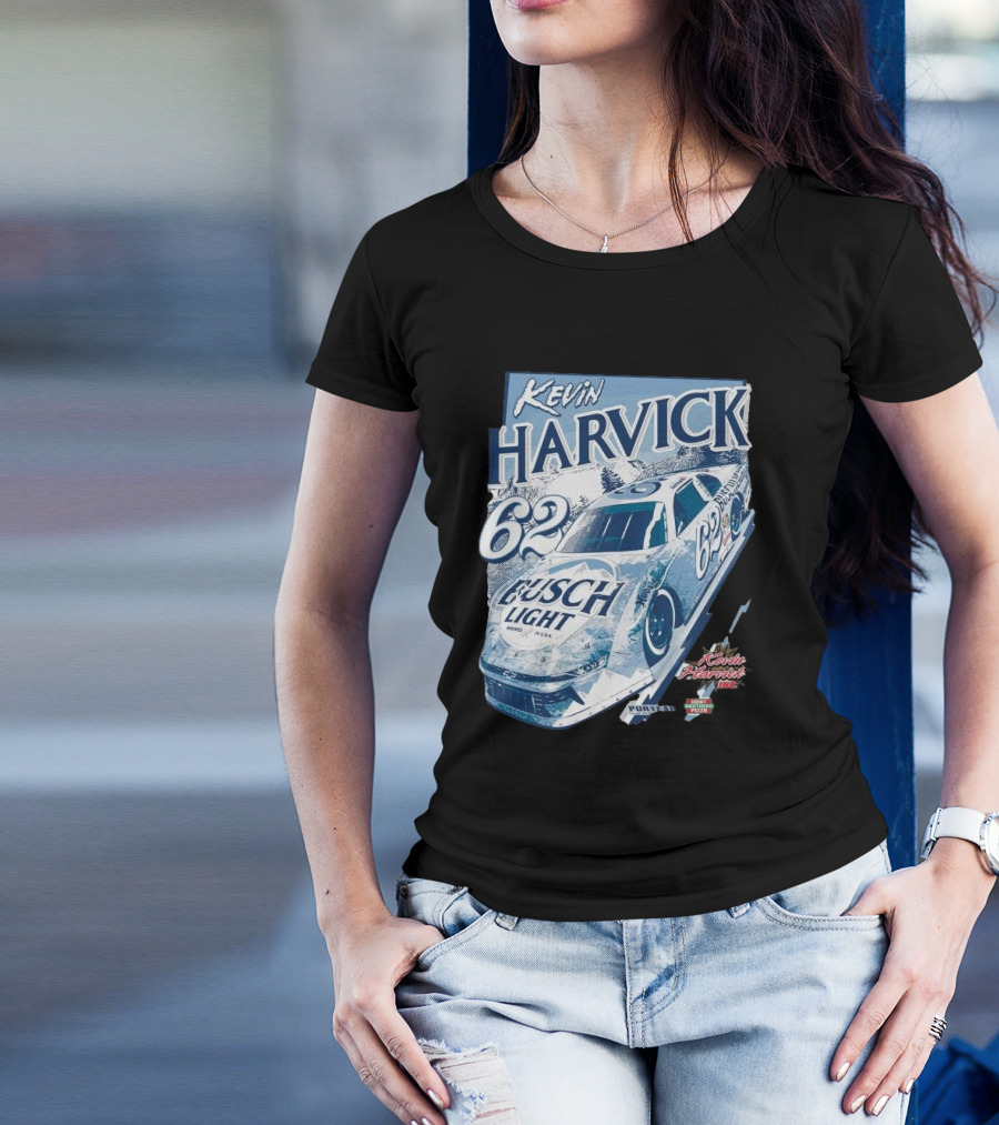 Kevin Harvick 62 Busch Light Racing Car At 5 Flags Speedway June 28 T-Shirt