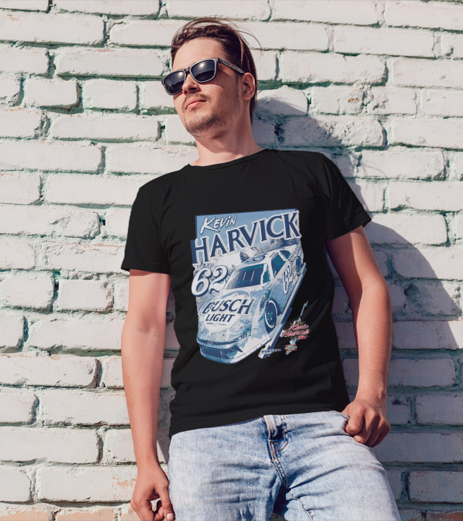 Kevin Harvick 62 Busch Light Racing Car At 5 Flags Speedway June 28 T-Shirt