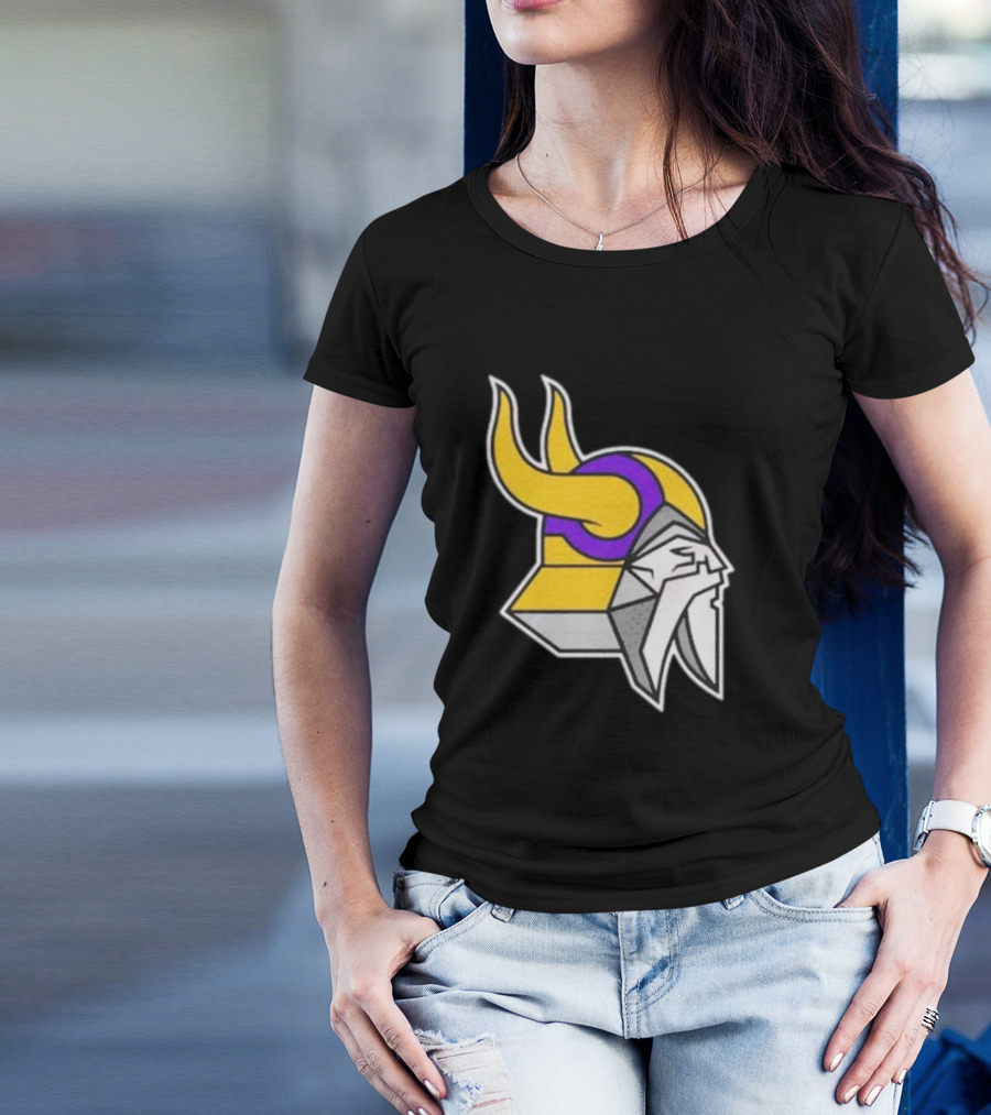 Minnesota Vikings The Chaos Bringers Viking Head T-Shirt