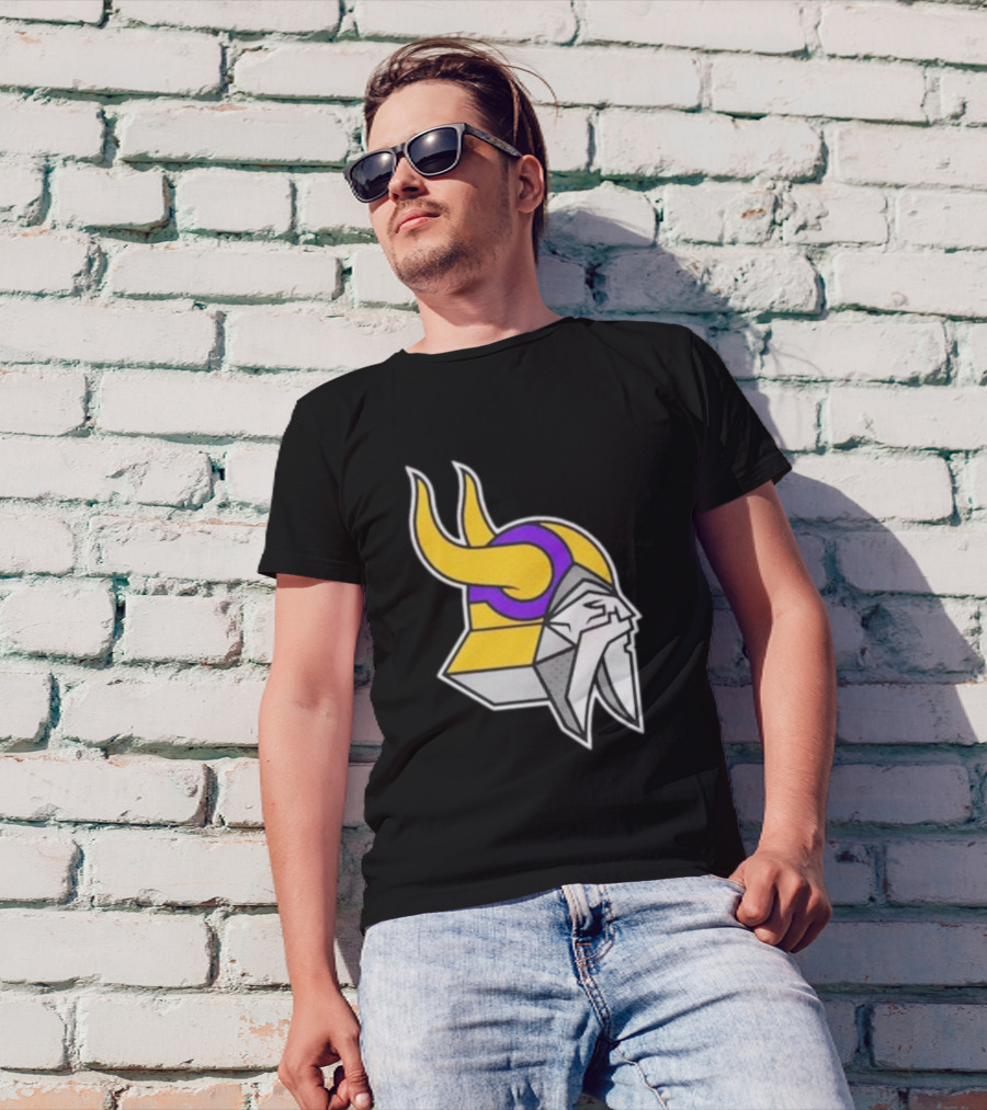 Minnesota Vikings The Chaos Bringers Viking Head T-Shirt