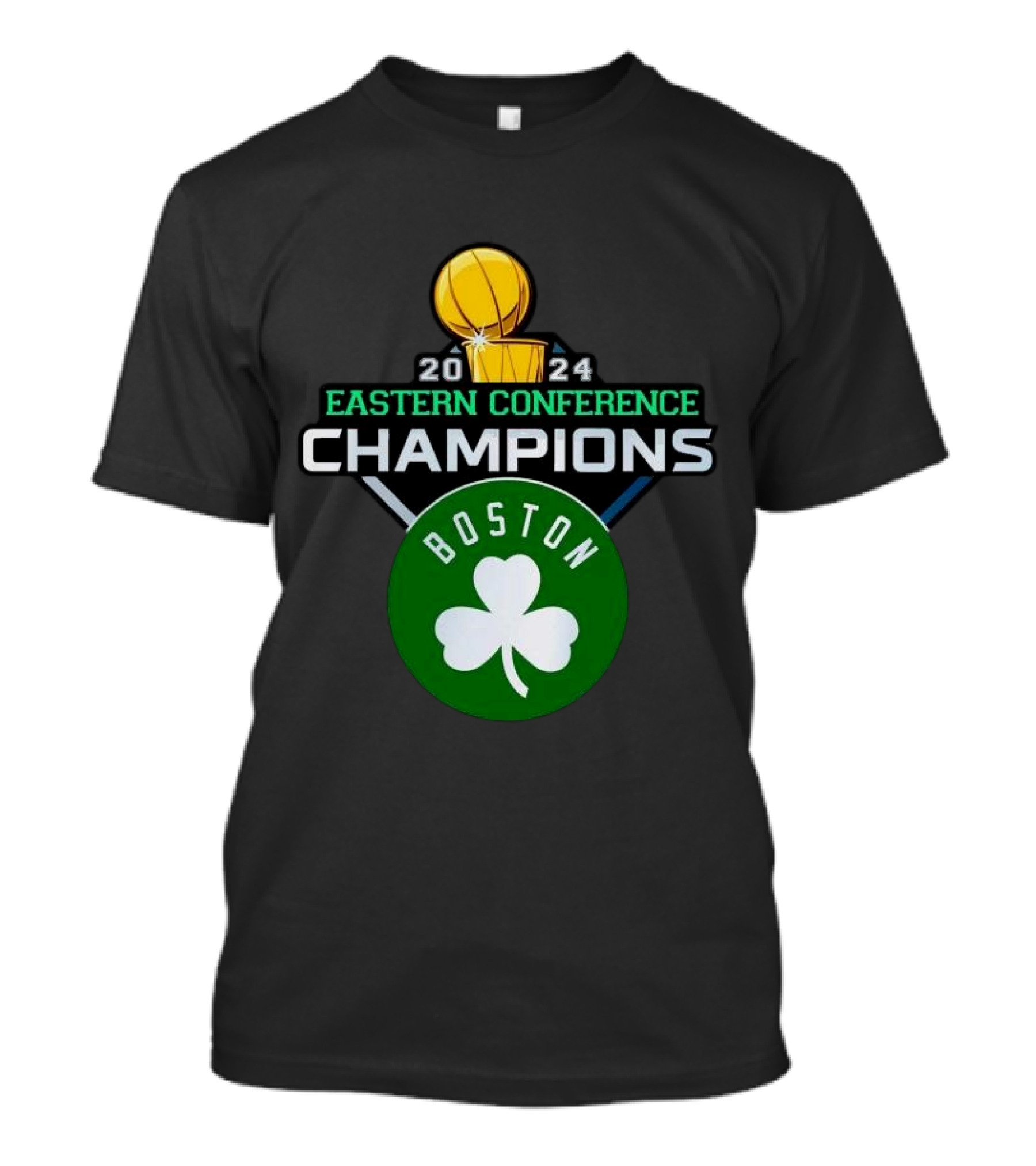 Boston Celtics 2024 Eastern Conference Champions Basketball T-Shirt