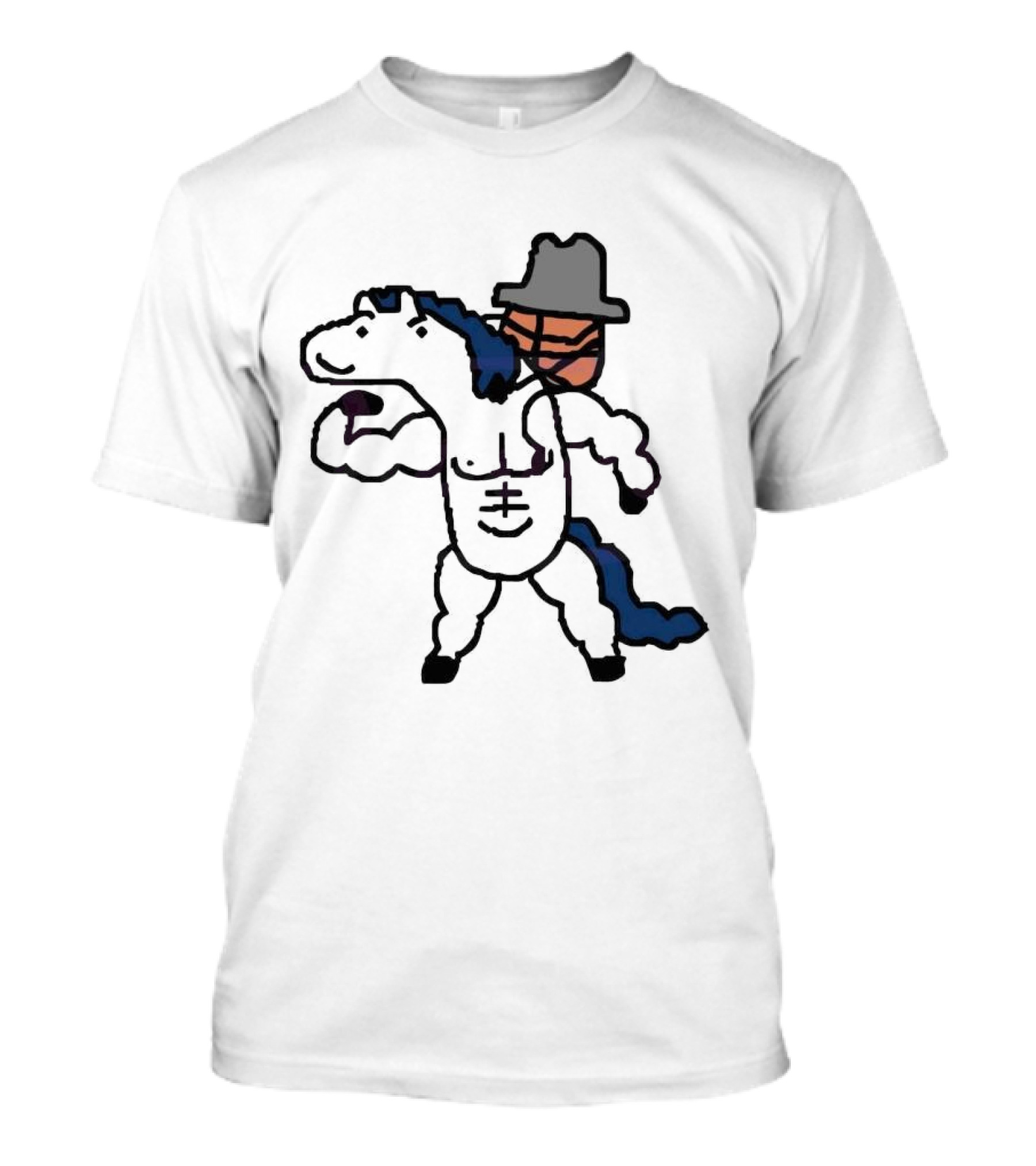 Dallas Mavericks Basketball Meme 2024 Cowpoke Horseman T-Shirt
