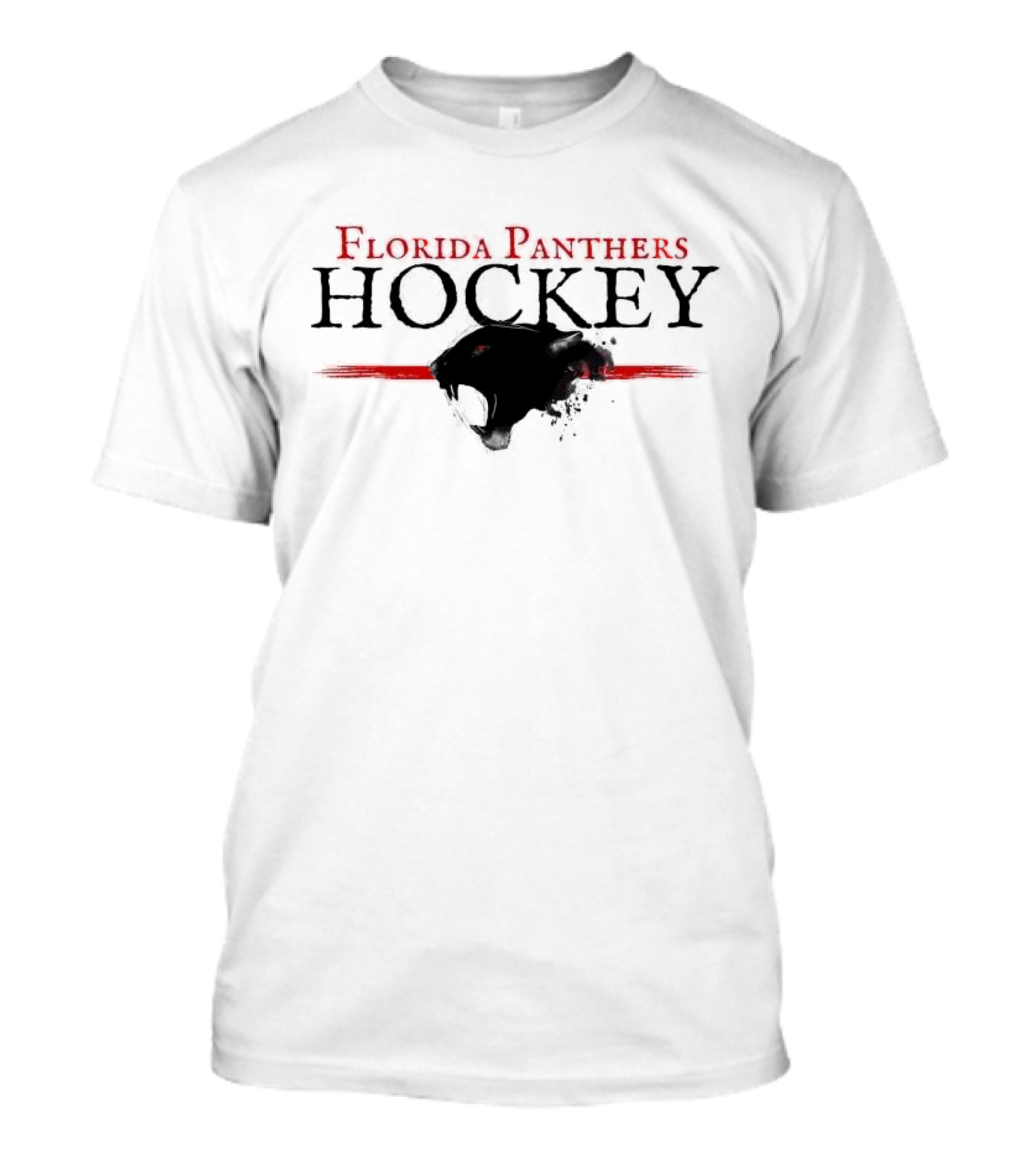 Florida Panthers Hockey Vintage Retro Style Panther Head T-Shirt