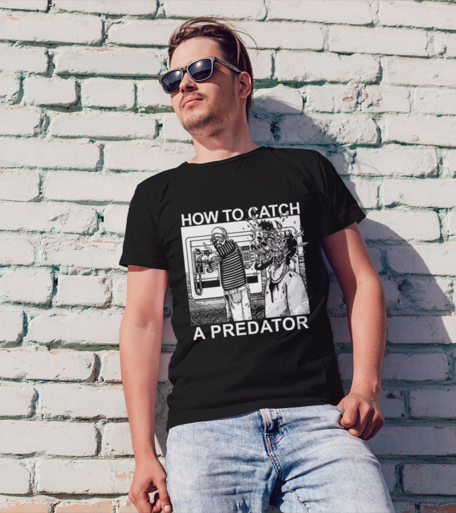 Gary Plauche How To Catch A Predator Graphic Comic T-Shirt