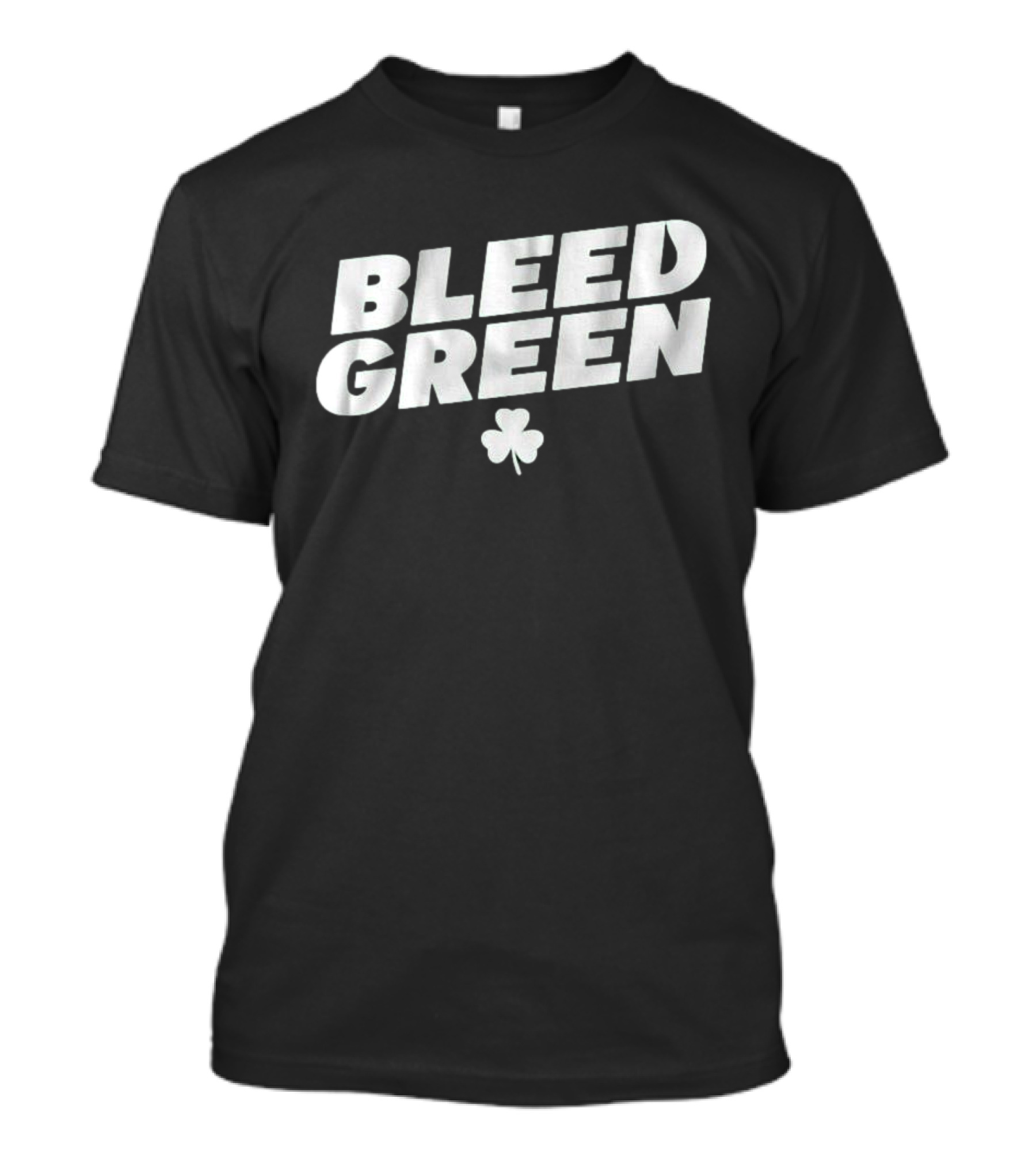 Boston Celtics Bleed Green 2024 Basketball Shamrock T-Shirt
