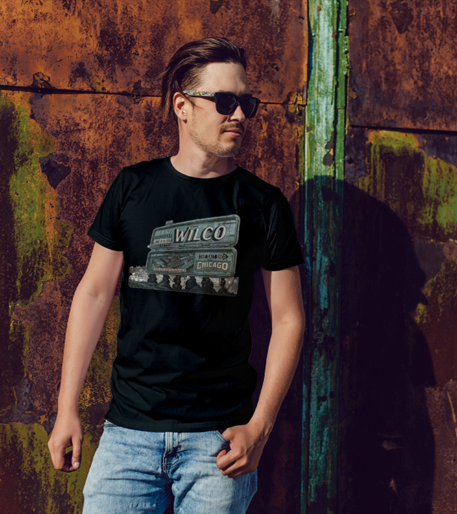 Wilco The Salt Shed Chicago June 14-15 Billboard T-Shirt