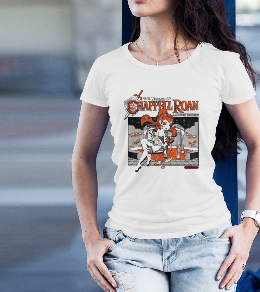 The Legend Of Chappell Roan A Midwest Princess Mysterious Enchantress Throne Scene T-Shirt