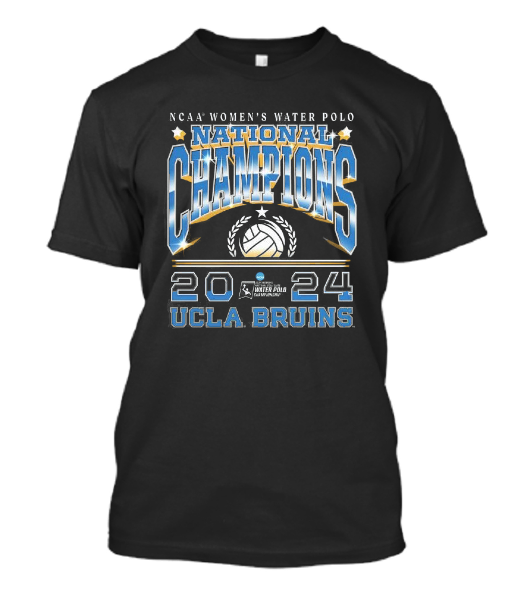 NCAA Women’s Water Polo National Champions 2024 UCLA Bruins T-Shirt