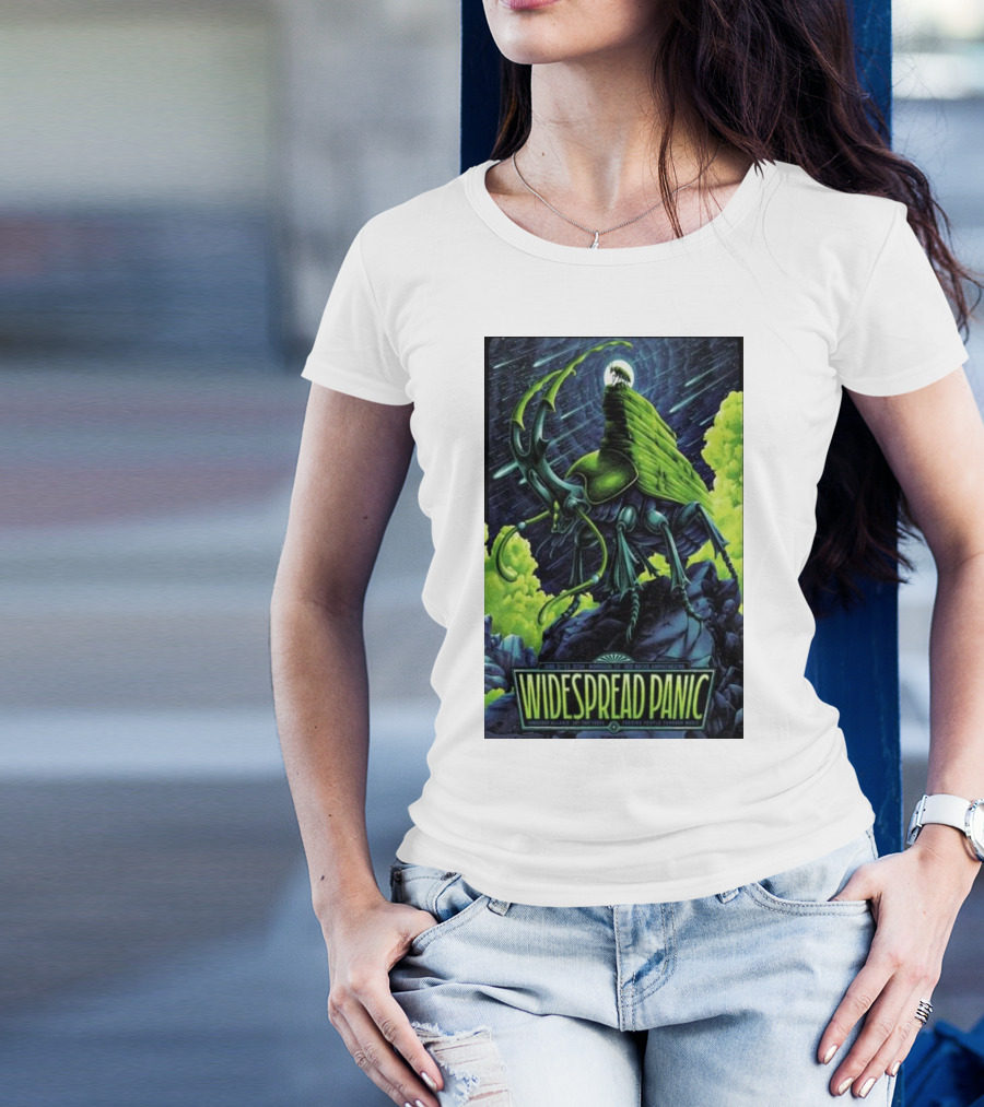 Widespread Panic June 21-23 2024 Red Rocks Amphitheatre Morrison CO Insect Creature And Rider T-Shirt