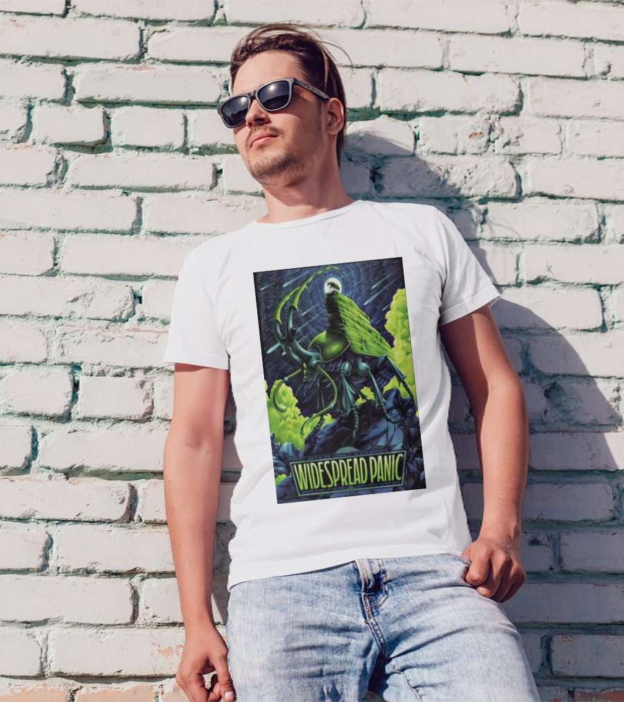 Widespread Panic June 21-23 2024 Red Rocks Amphitheatre Morrison CO Insect Creature And Rider T-Shirt