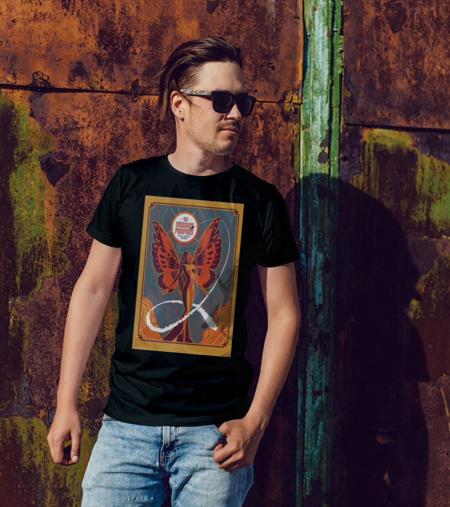 The Smashing Pumpkins June 21 2024 Hannover Germany Butterfly Angel T-Shirt