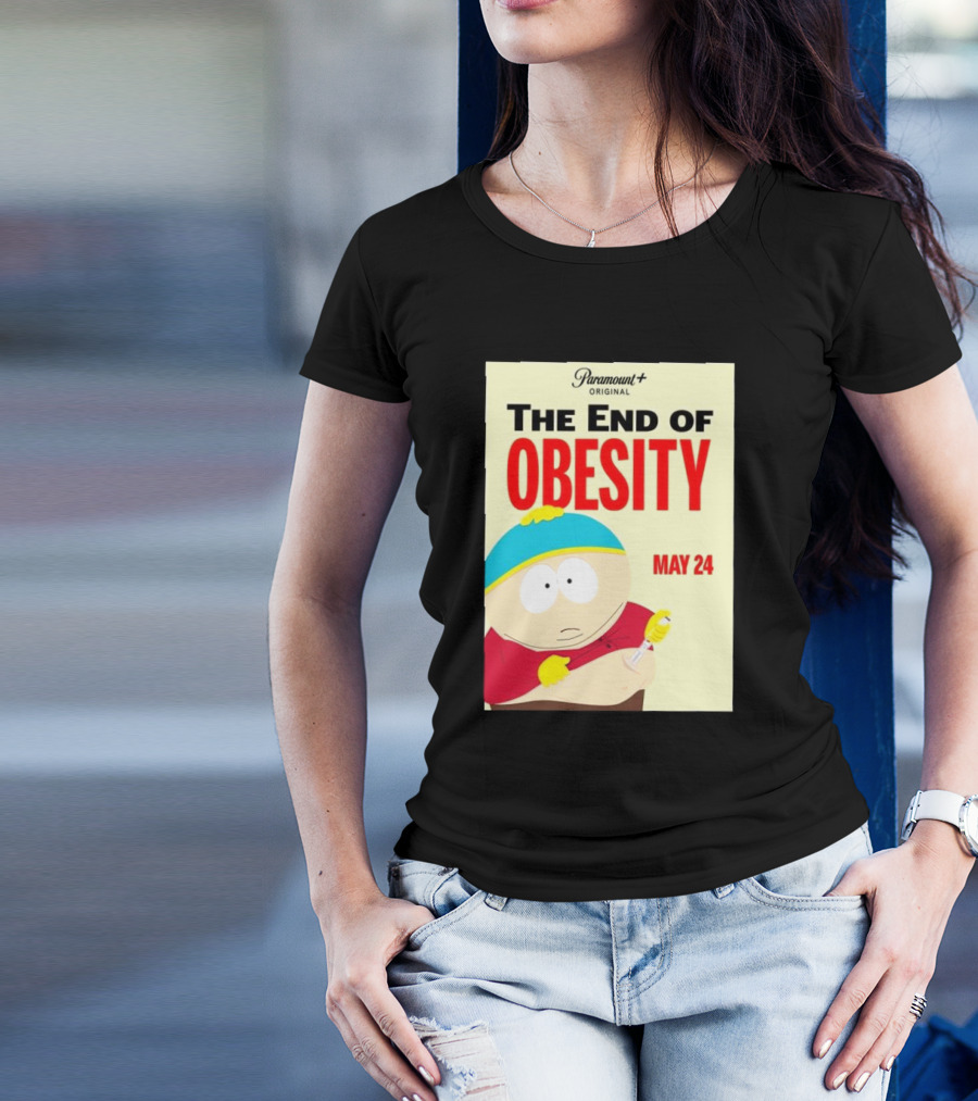 Paramount Original The End Of Obesity May 24 Featuring Iconic Cartoon Character T-Shirt