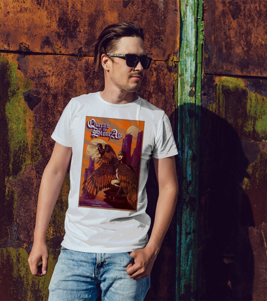 Queens Of The Stone Age Hellfest 2024 Mythical Infernopolis T-Shirt