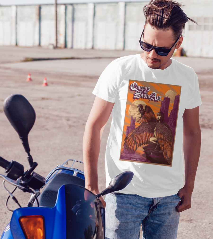 Queens Of The Stone Age Hellfest 2024 Mythical Infernopolis T-Shirt