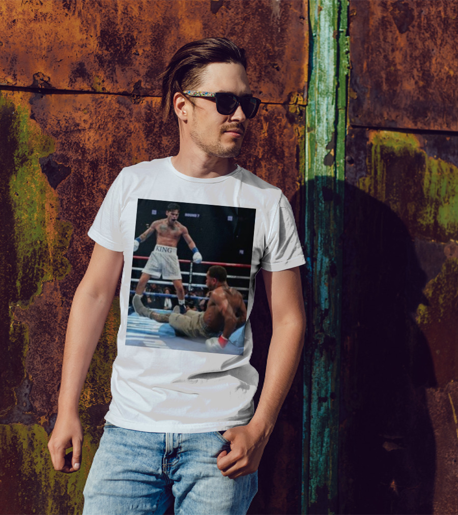 Ryan Garcia Victory Over Devin Haney Boxing Match T-Shirt