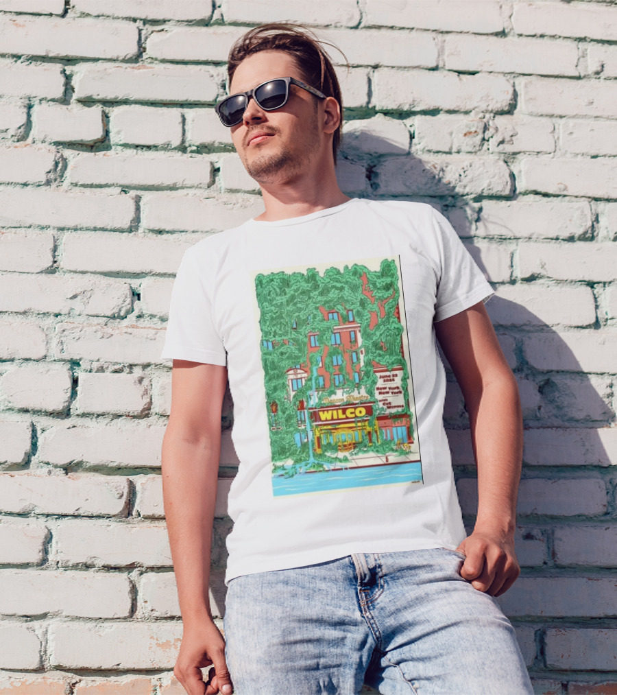 Wilco Beacon Theatre New York NY June 22 2024 Cruel Country The War On Drugs T-Shirt
